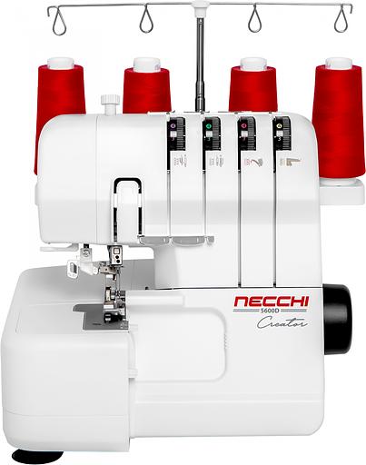 Оверлок Necchi 5600D белый фото 1