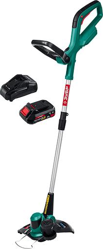 Триммер электрический Зубр ТА-185-21 аккум. разбор.штан. реж.эл.:леска фото 1