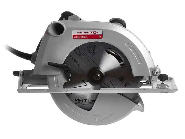 Дисковая пила ИНТЕРСКОЛ ДП-235/2000М фото 1