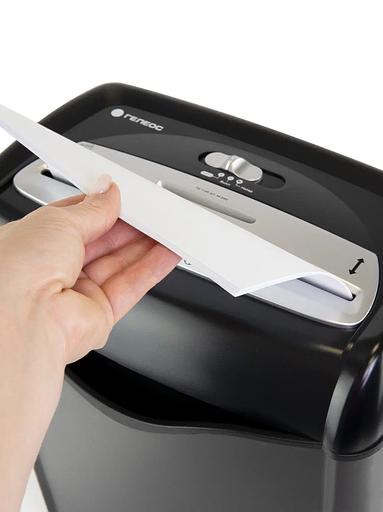 ГЕЛЕОС Уничтожитель документов УД15-2 DIN P-2 (2 ур-нь секр.), фрагмент 5,9мм, 13 лист (70г/м2), пл. карты/скобы, 15 литров фото 10