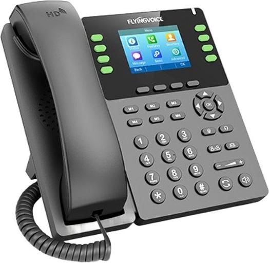 Телефон IP Flyingvoice P23GW серый (упак.:1шт) фото 3