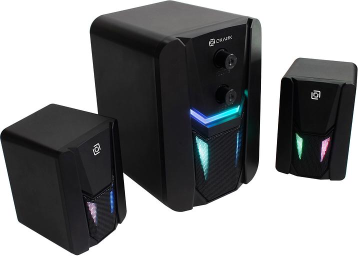 Колонки Оклик OK-423 2.1 черный 11Вт фото 5