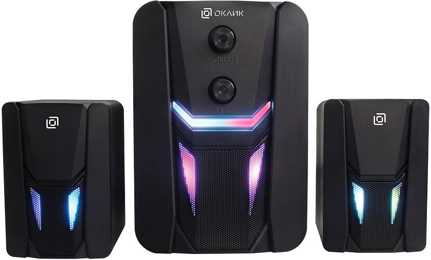 Колонки Оклик OK-423 2.1 черный 11Вт фото 6