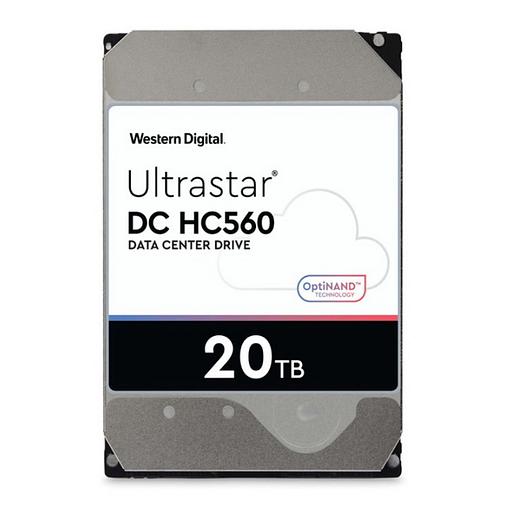 3.5" 20TB WD Ultrastar DC HC560 (WUH722020BL5204) SATA 6Gb/s, 7200rpm, 512MB, 0F38652, 512e/4Kn, фото 1