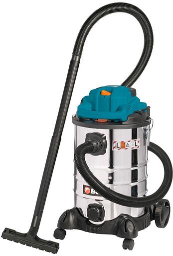 Bort ПЫЛЕСОС ДЛЯ СУХОЙ И ВЛАЖНОЙ УБОРКИ BSS-1230-DUO [93417494] { 1200 Вт, вместимость 30 л, 37 л/сек, 6,7 кг, набор аксессуаров 9 шт } фото 1