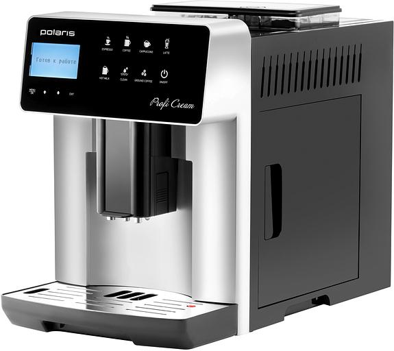 Кофемашина Polaris PACM 2055AC 1450Вт черный/серебристый фото 1