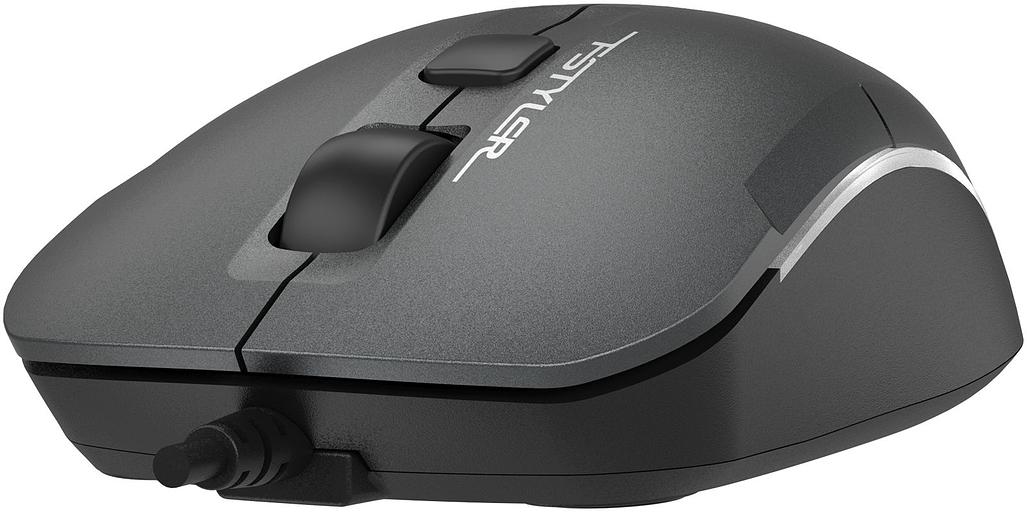 Мышь A4Tech Fstyler FM26 серый/черный оптическая (2000dpi) BT/Radio USB для ноутбука (3but) фото 6