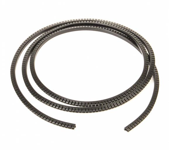 Профиль П-образный ребрёный для кромок DKC R5PP02 фото 1