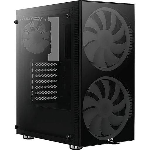 Корпус MidiTower AEROCOOL Python (ATX/micro-ATX/mini-ITX, без БП, 1x USB3.0, 2x USB2.0, 2x 20cm A.RGB fans Tempered Glass) (4718009158689) фото 1
