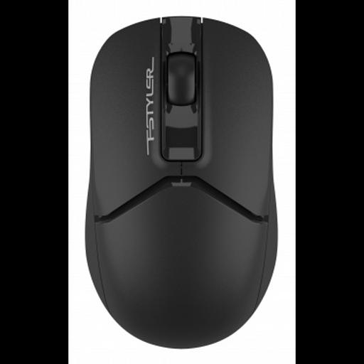 Мышь беспроводная A4Tech Fstyler FG12S black (USB, оптическая, 1200dpi, 4but, silent) (FG12S BLACK) фото 2