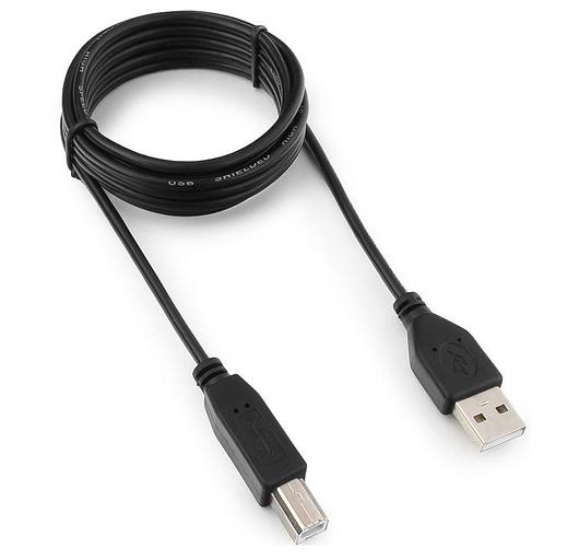 Кабель USB 2.0 Гарнизон GCC-USB2-AMBM-1.8M (1.8м, AM/BM, пакет) (GCC-USB2-AMBM-1.8M) фото 1