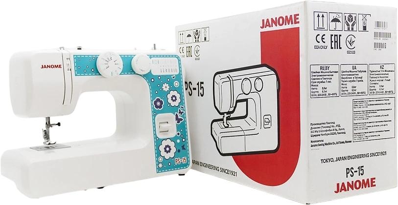 Швейная машина Janome PS-15 белый фото 8