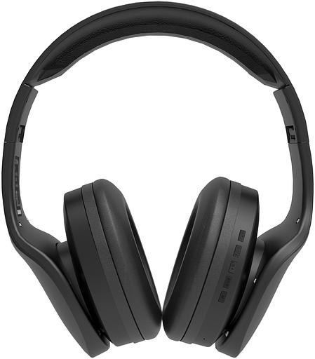 Гарнитура накладные Digma BT-17 черный/черный беспроводные bluetooth оголовье (BT17B) фото 2