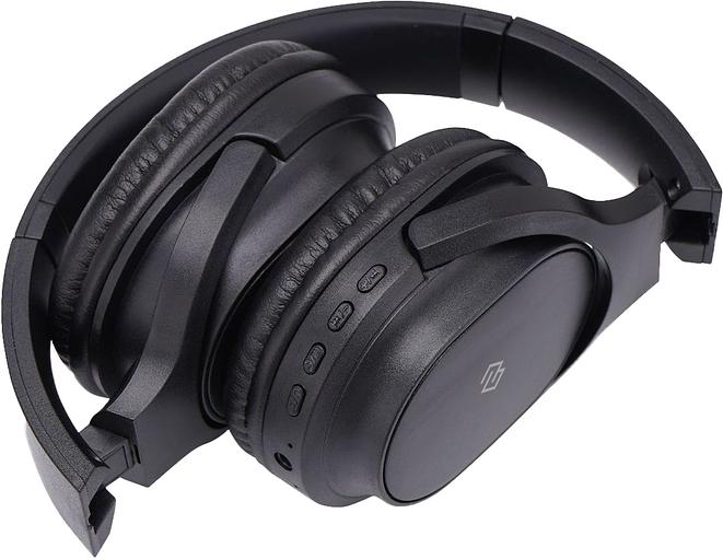 Гарнитура накладные Digma BT-18 черный/черный беспроводные bluetooth оголовье (BT18B) фото 4