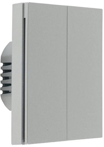 Умный выключатель Aqara H1 EU 2-хкл. серый (WS-EUK04GR) фото 1