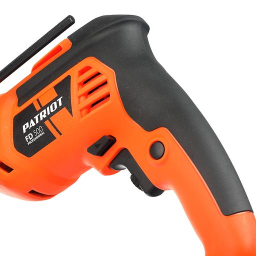 Дрель безударная Patriot FD 500 550Вт патрон:быстрозажимной реверс (120301420) фото 5