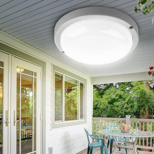 ЭРА Б0047615 Светильник ЖКХ светодиодный SPB-201-0-40К-008 IP65 8Вт 760Лм 4000К D140 КРУГ фото 8