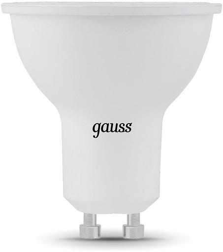 Лампа светодиодная Gauss MR16 7Вт цок.:GU10 спот 220B 4100K св.свеч.бел.нейт. MR16 (упак.:1шт) (101506207) фото 2