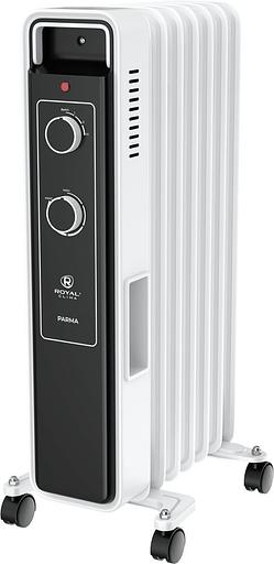 Радиатор масляный Royal Clima PARMA ROR-PR7-1500M 1500Вт белый/черный фото 1