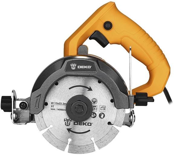 Циркулярная пила (дисковая) Deko DKCS1400 1400Вт (ручная) фото 1