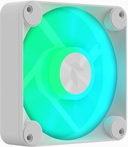 Вентилятор Aerocool APNX FP1-120 PWM ARGB White 120x120mm 4-pin 15-33dB 160gr LED Ret фото 3