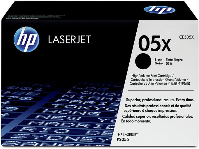 Тонер-картридж HP 05X Black Original LaserJet Print Cartridge (CE505X) фото 1