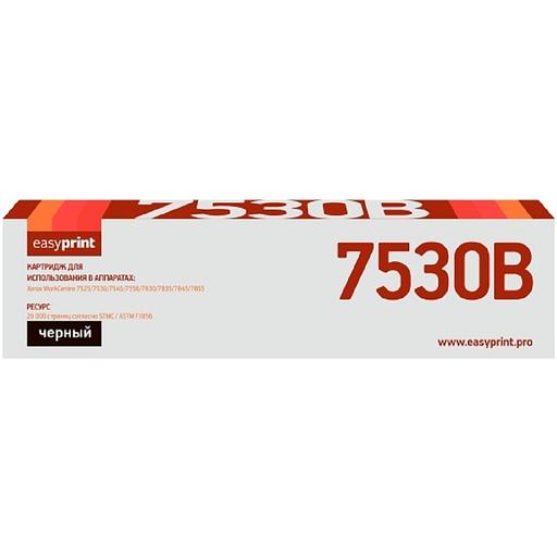 Easyprint 006R01517 Тонер-картридж LX-7530B для Xerox WC 7525/7530/7535/7545/7556/7830/7835, Bk, 26К, черный, с чипом фото 1
