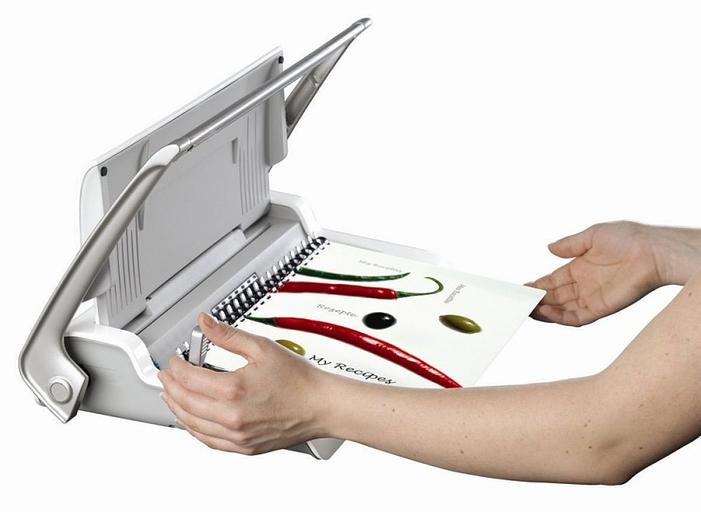 Переплетчик Fellowes STAR+ 150 (FS-56275) A4/перф.12л.сшив/макс.150л./пластик.пруж. (6-18мм) фото 4