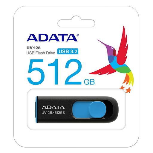Флэш-накопитель 512GB AUV128-512G-RBE BLACK ADATA фото 3