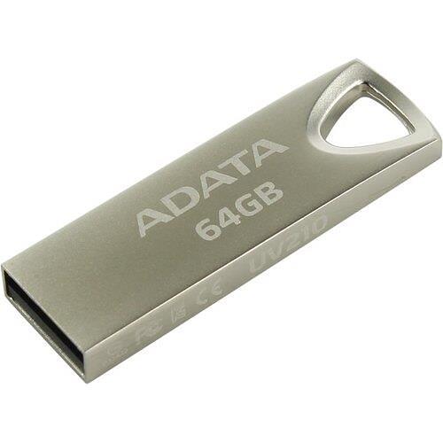 Флэш-накопитель 64GB AUV210-64G-RGD SILVER ADATA фото 1
