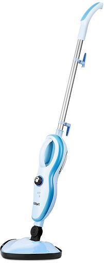 Швабра паровая Kitfort КТ-1046 1500Вт голубой фото 1