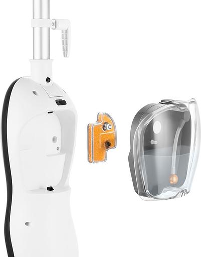 Швабра паровая Kitfort КТ-1045 1500Вт белый/черный фото 10