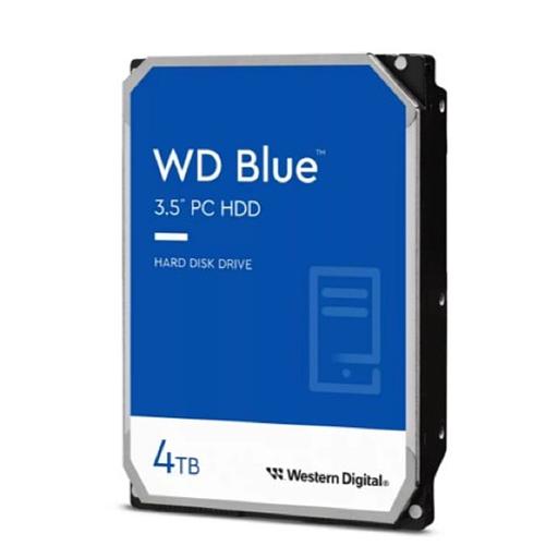 Жесткий диск/ HDD WD SATA3 4TB Blue 5400 RPM 256Mb 1 year warranty фото 1