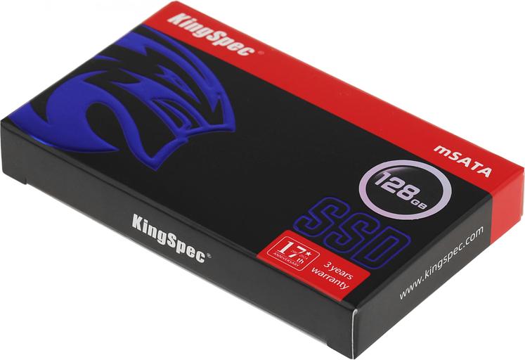 Накопитель SSD Kingspec mSATA 128Gb MT-128 MT Series mSATA фото 6