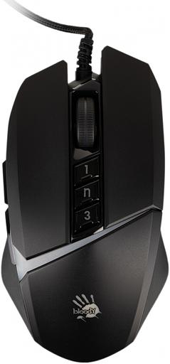 Мышь A4Tech Bloody W60 Max черный оптическая (10000dpi) USB (7but) фото 7