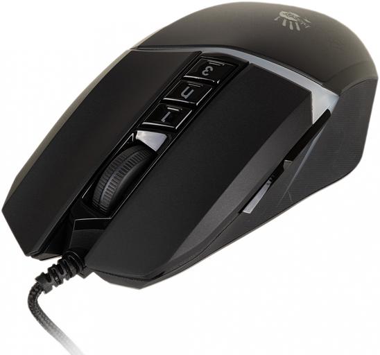 Мышь A4Tech Bloody W60 Max черный оптическая (10000dpi) USB (7but) фото 9