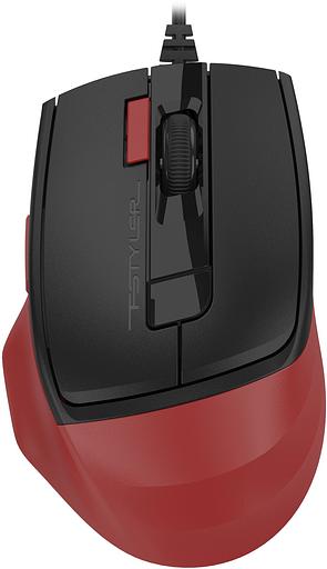 Мышь A4Tech Fstyler FM45S Air красный/черный оптическая (2400dpi) silent USB (7but) фото 1
