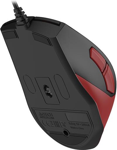 Мышь A4Tech Fstyler FM45S Air красный/черный оптическая (2400dpi) silent USB (7but) фото 7