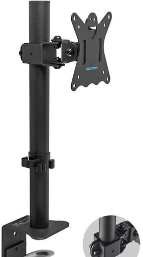 Кронштейн для мониторов Kromax CASPER-505 черный 10"-34" макс.10кг настольный поворот и наклон фото 2