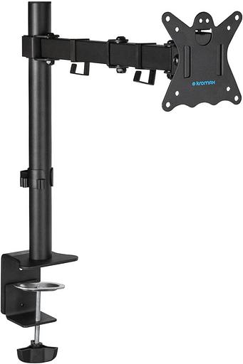 Кронштейн для мониторов Kromax CASPER-507 черный 10"-34" макс.10кг настольный поворот и наклон фото 1