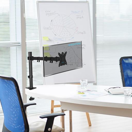 Кронштейн для мониторов Kromax CASPER-507 черный 10"-34" макс.10кг настольный поворот и наклон фото 5