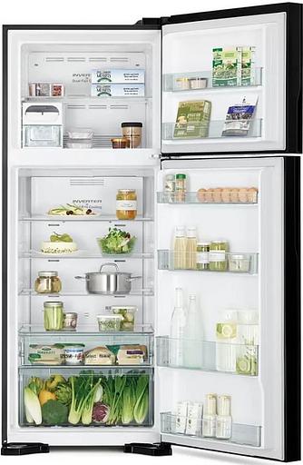 Холодильник Hitachi HRTN7489DF BBKCS 2-хкамерн. черный фото 2