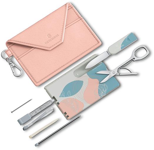 Швейцарская карта Victorinox Swiss Card Classic Paris Style (0.7100.E221) коробка подарочная фото 1