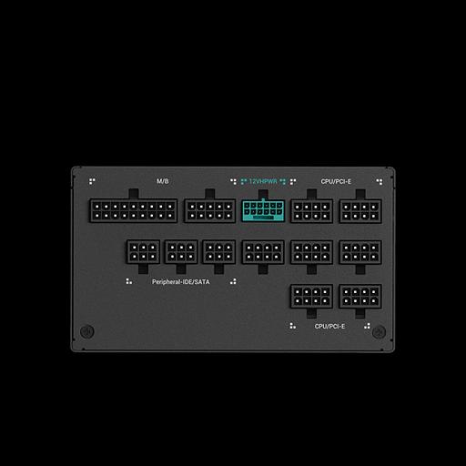 Блок питания Deepcool PX1300P (ATX 3.0, 1300W, Full Cable Management, PWM 120mm fan, Active PFC, 80+ PLATINUM, Gen5 PCIe) RET (PX1300P) фото 4