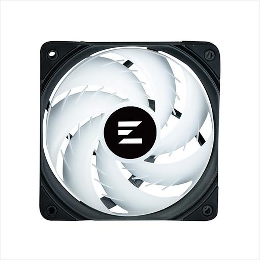 Вентилятор для корпуса ZALMAN ZM-AF120 ARGB BLACK, 120x120x25mm, 4-PIN PWM, 600-2000 RPM, 29,7 DBA MAX, HYDRO BEARING (ZM-AF120 ARGB BLACK) фото 1