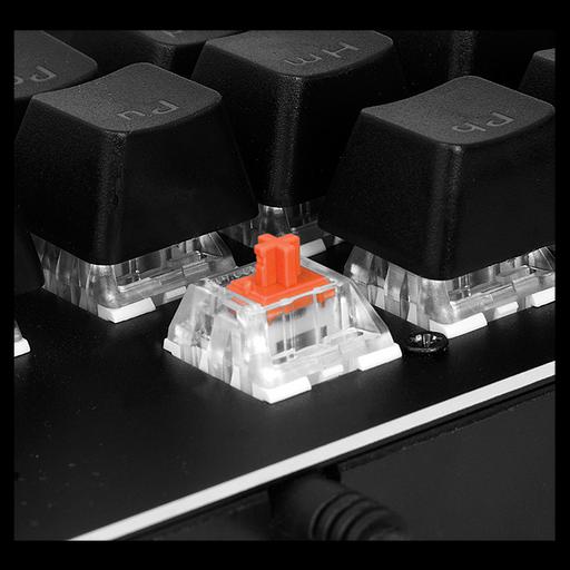 Механическая игровая клавиатура SVEN KB-G9700 (104 кл,+12Fn,RED switch, RGB, мет, корпус) Sven SV-015831 фото 5