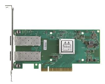Сетевая карта Mellanox ConnectX-5 EN network interface card, 25GbE dual-port SFP28, PCIe Gen 3.0 x8, tall bracket, 1 year (MCX512A-ACAT) фото 1