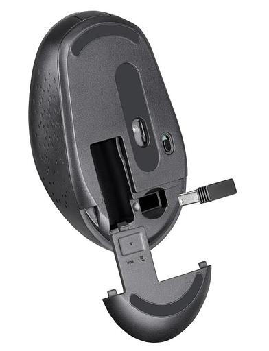 Мышка USB OPTICAL WRL MB-027 GREY 52029 DEFENDER фото 2