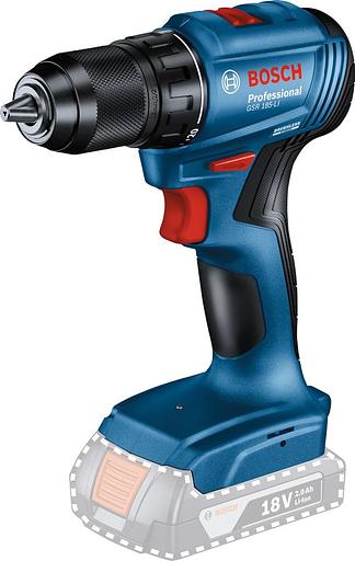 Дрель-шуруповерт Bosch GSR 185-LI аккум. патрон:быстрозажимной (кейс в комплекте) (06019K3003) фото 1