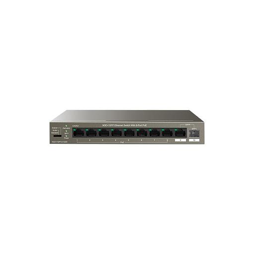 Коммутатор 9PORT 1000M POE G1110PF-8-102W IP-COM фото 1